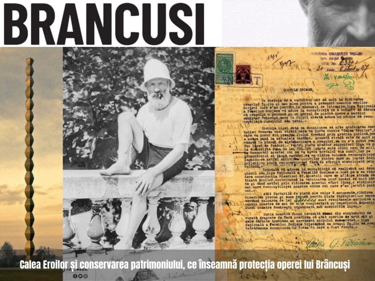 Calea Eroilor și conservarea patrimoniului, ce înseamnă protecția operei lui Brâncuși